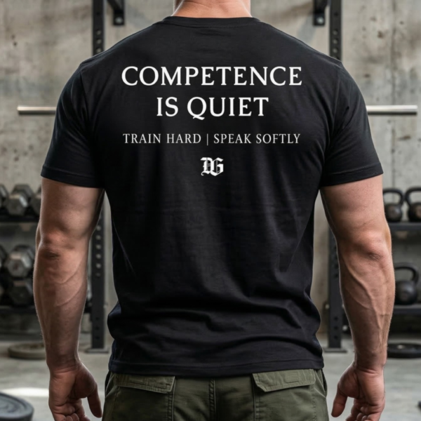 competence is quiet | code i t shirt