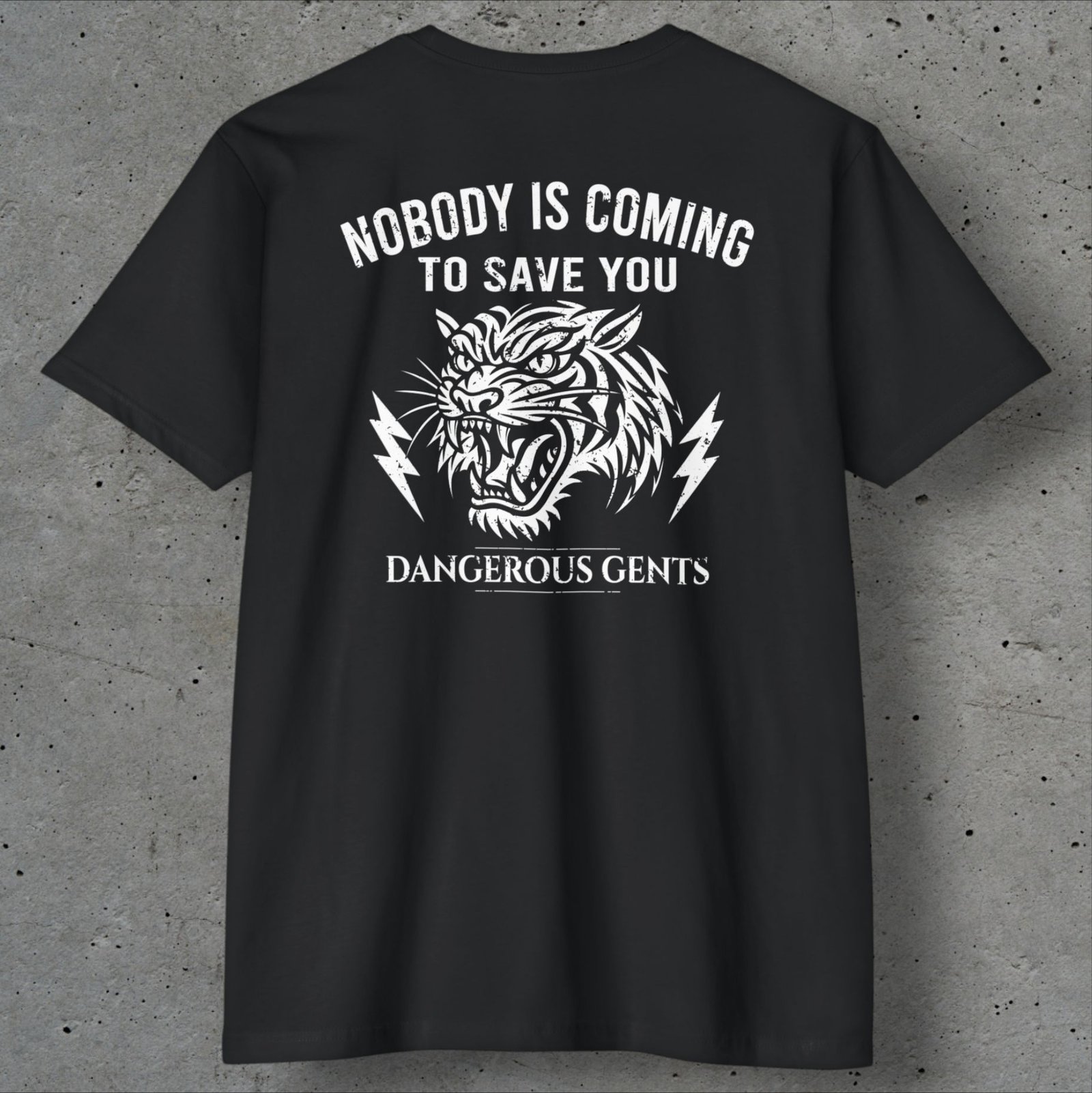nobody is coming to save you t shirt