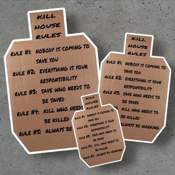 Kill House Rules Stickers
