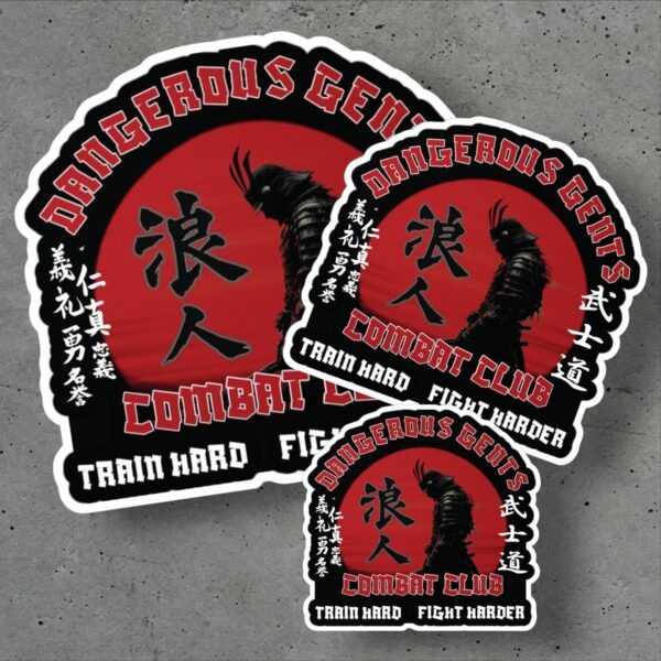 Bushido Combat Club Sticker