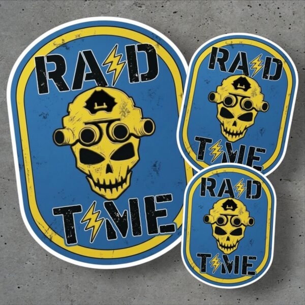 Raid Time Chiquita Banana Stickers