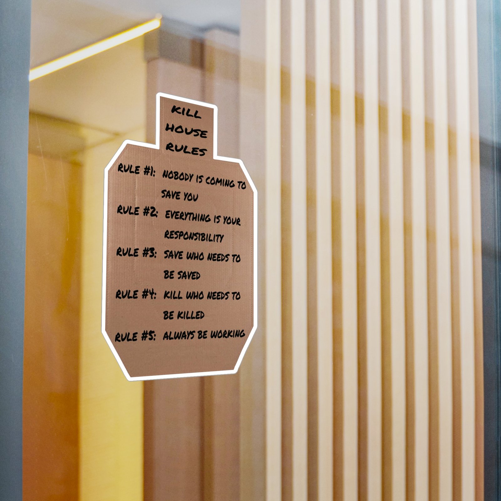 Kill House Rules Stickers - Image 6