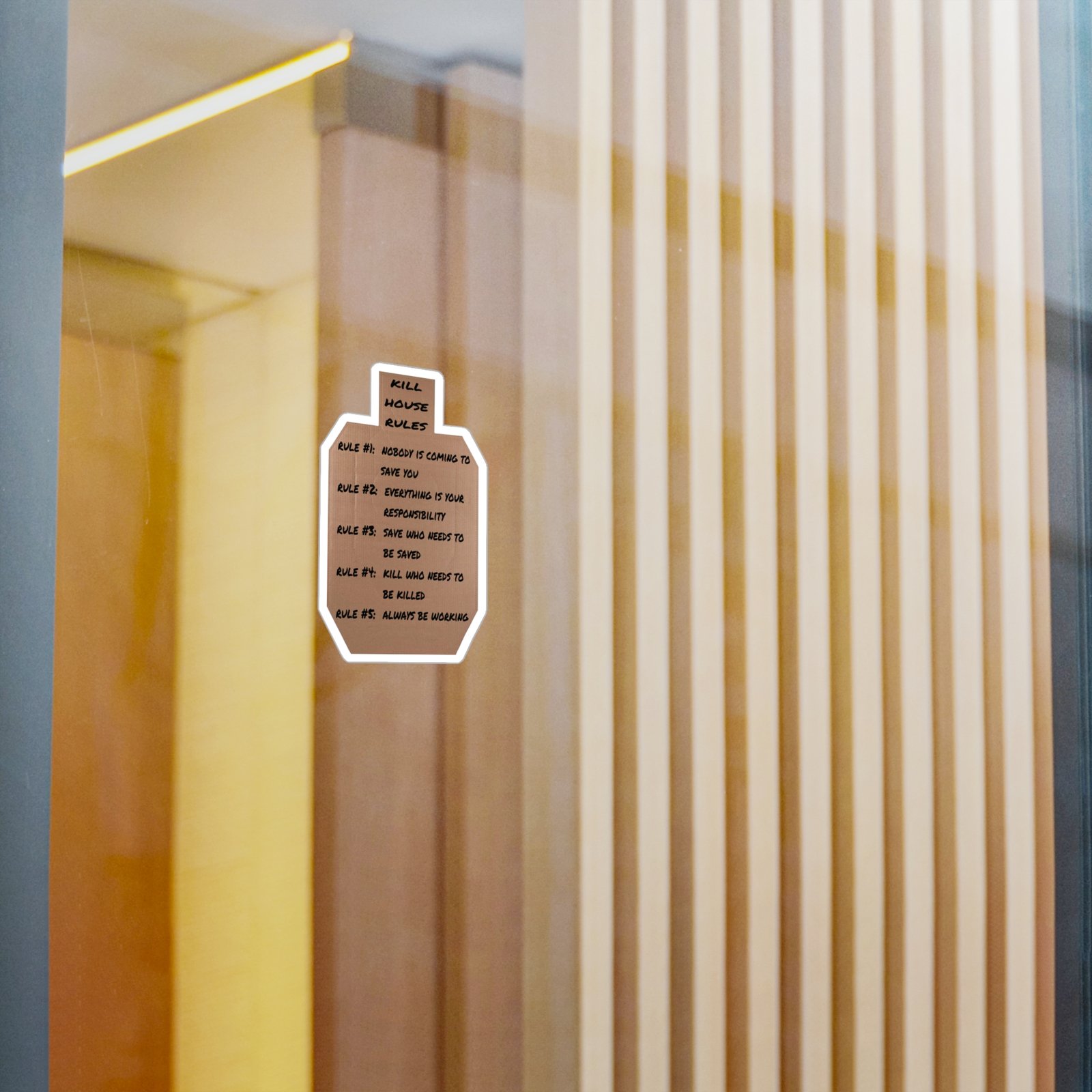 Kill House Rules Stickers - Image 3