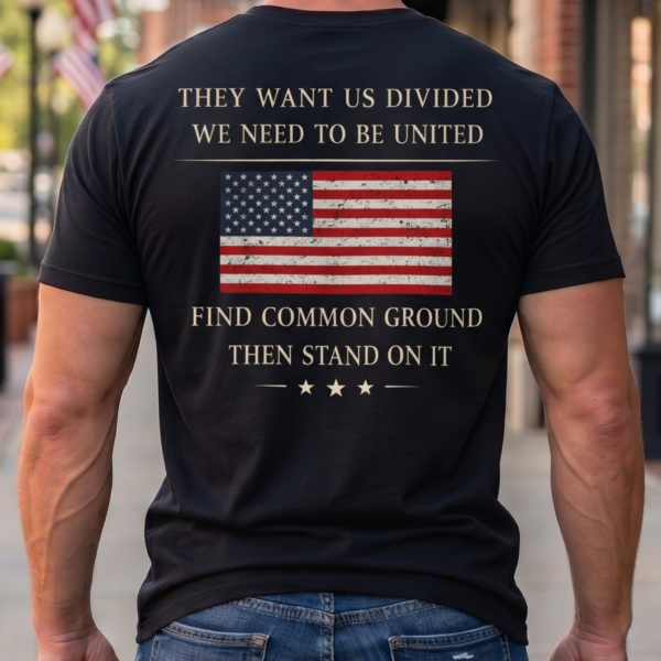 It’s OK to Disagree | Find Common Ground Patriotic T-Shirt